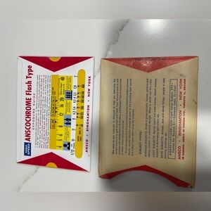 Anscochrome Flash Exposure Guide Vintage